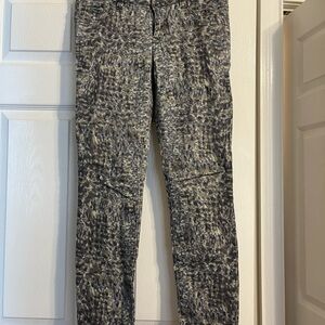 CAbi Gray Patterned Women Jeans